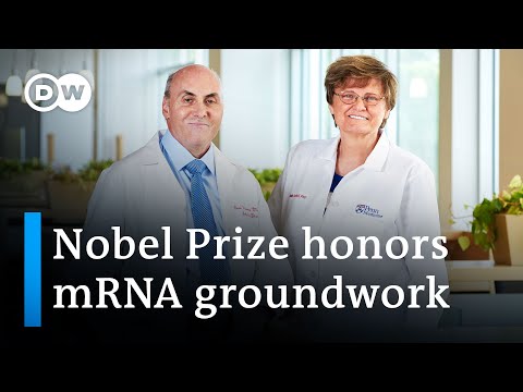 Katalin Kariko and Drew Weissman win Nobel Prize in Medicine | DW News