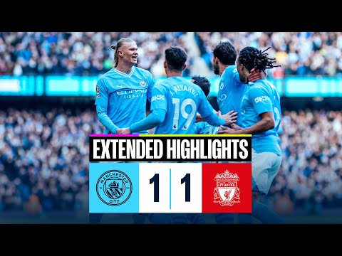 Extended Highlights: CITY 1 - 1 LIVERPOOL | Haaland hits 50th PL GOAL in record time!