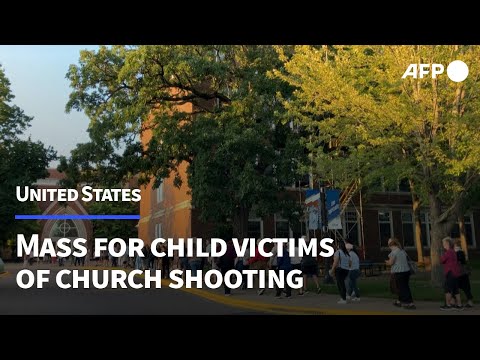 Hundreds attend memorial mass for victims of Minneapolis church shooting | AFP