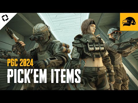 PUBG Global Championship 2024 Pick'em Items