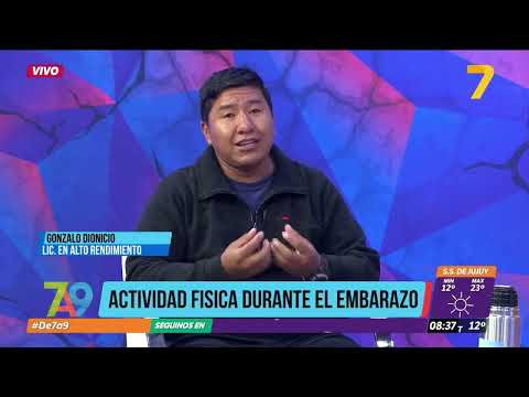 Actividad física durante el embarazo | Canal 7 Jujuy