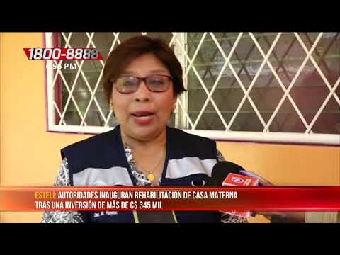 Casa materna de Condega con mejores condiciones - Nicaragua