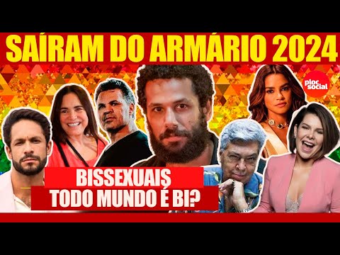 50 FAMOSOS QUE SAIRAM DO ARMÁRIO E SE ASSUMIRAM BISSEXUAIS, TODO MUNDO É BISSEXUAL 2024