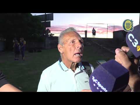 Migue Angel Russo en rueda de prensa tras el partido ante Liverpool