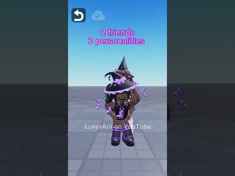 2 friends, 2 personalities