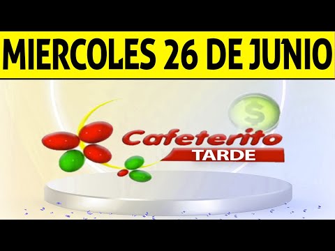 Resultado de CAFETERITO TARDE del Miércoles 26 de Junio de 2024  CHANCE