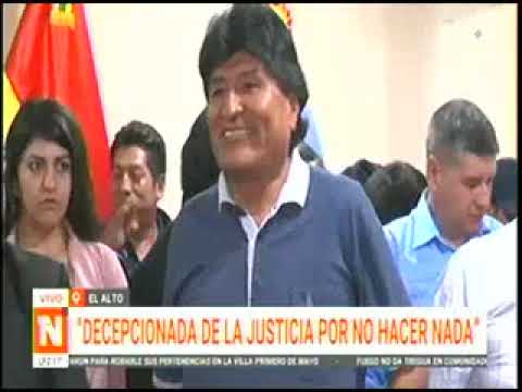 05102024   EVA COPA DECEPCIONADA DE LA JUSTICIA POR NO HACER NADA ANTE DELITOS DE EVO MORALES   UNO