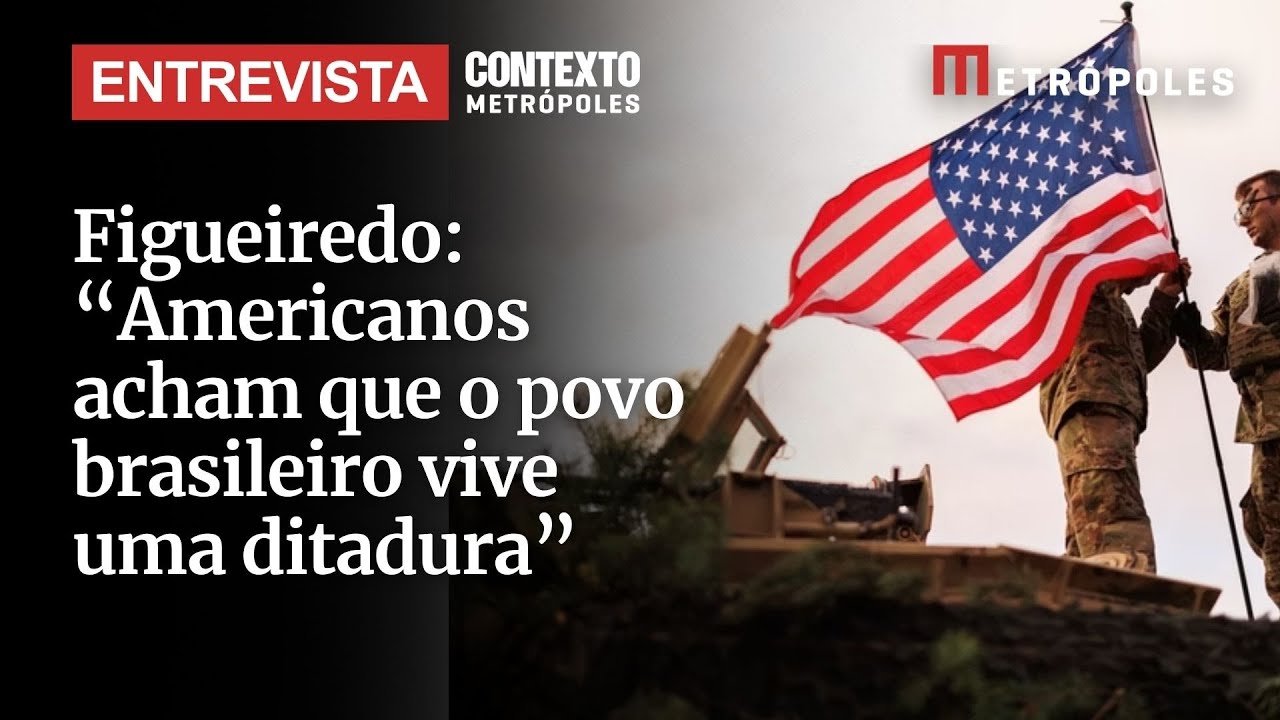 Figueiredo Americanos acham que o povo brasileiro vive uma ditadura
