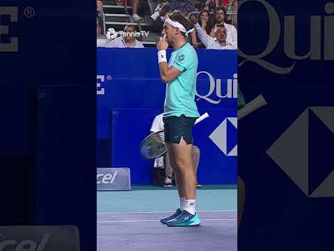 OUTRAGEOUS Alex De Minaur Defence In Acapulco Final! 🤩