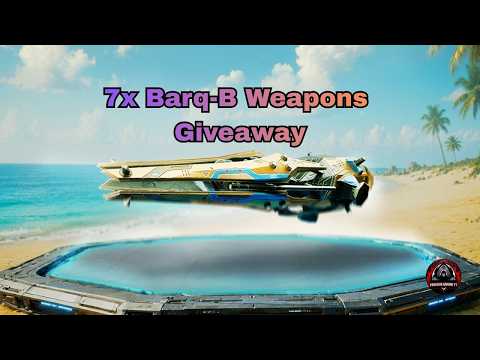 7x Titan Weapons Barq-B Giveaway + Gameplay War Robots #warrobots