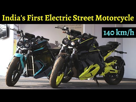 India's First Naked Sports Electric Street Motorcycle - Mantis