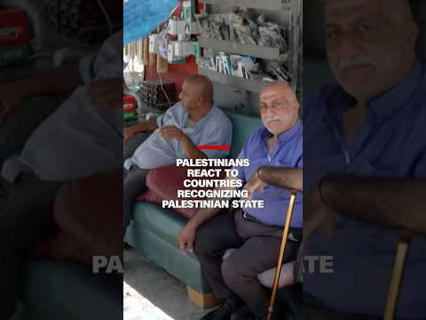 Palestinians react to countries recognizing Palestinian state
