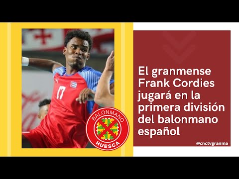 El granmense Frank Cordies jugará en la primera división del balonmano español.
