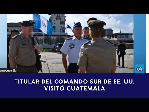 General del Ejército de EE. UU. visita Guatemala para fortalecer cooperación militar