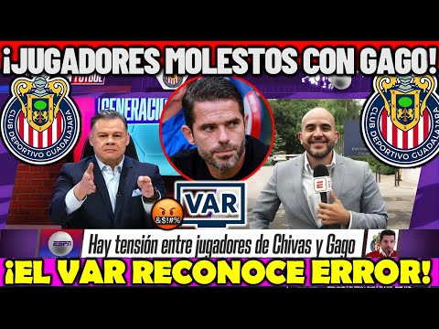 ÚLTIMA HORA | Jugadores Piden la SALIDA de Fernando Gago | LE TIENDEN LA CAMA | VAR Reconoce ERROR