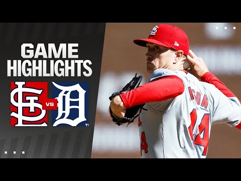 Cardinals vs. Tigers Game 1 Highlights (4/30/24) | MLB Highlights