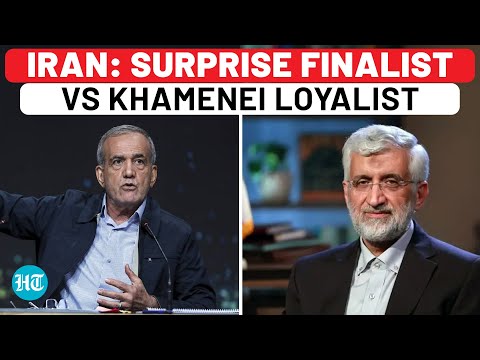 Iran President Poll: Surprise Finalist Against Khamenei Loyalist In 2nd Round | Pezeshkian Vs Jalili