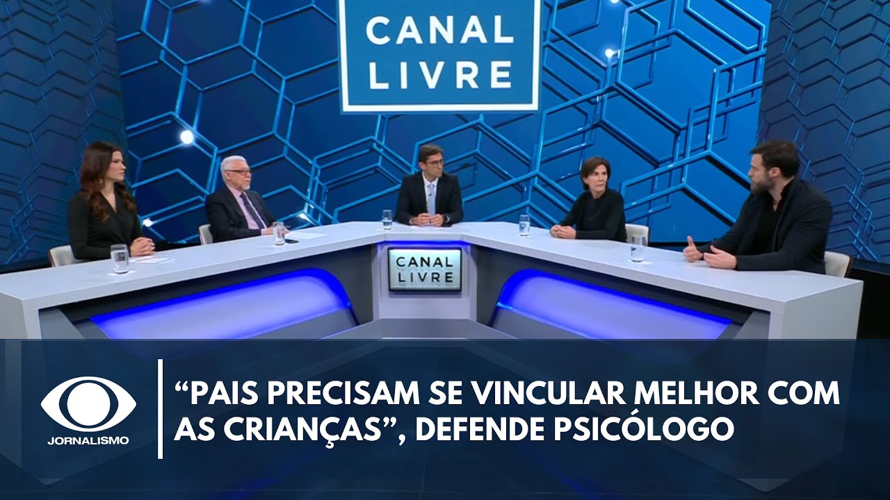 “Pais precisam se vincular melhor com as crianças”, defende psicólogo | Canal Livre