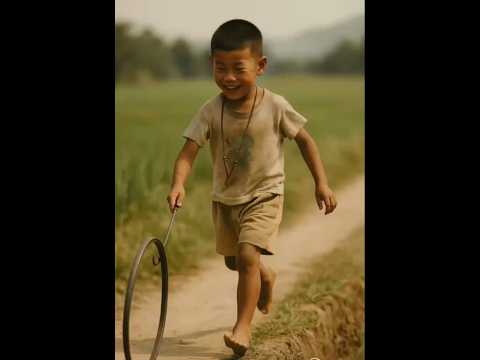 Cute 1960s Taiwan Kid Having the Best Day Ever | Nostalgic Countryside Vibes🌾🎥🎞️