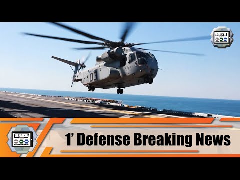 CH-53K King Stallion tests sea legs in two-week trial aboard Navy ship