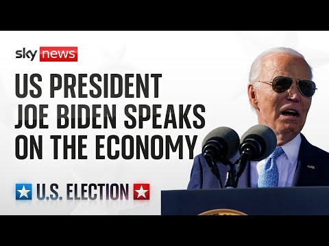 US President Joe Biden delivers remarks on the economy