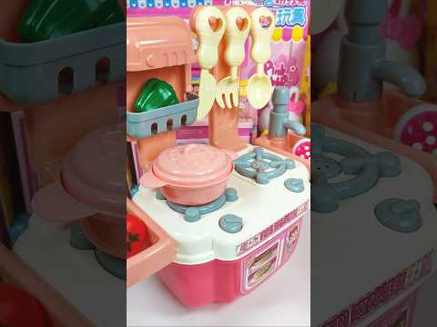 Satisfying with Unboxing & Review Miniature Kitchen Set Toys Cooking Video | ASMR Videos no music
