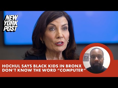 Kathy Hochul’s dim slur on black kids and computers exposes Dems’ condescending ignorance