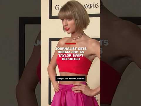 Journalist gets dream job as Taylor Swift reporter