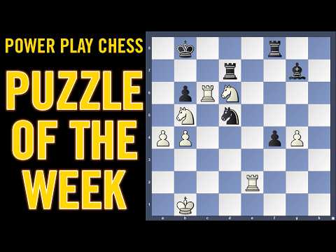 The Shuffle and the Punch - Chess puzzle of the week