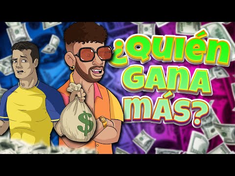 CR7 vs Bad Bunny ¿Quién gana más dinero?