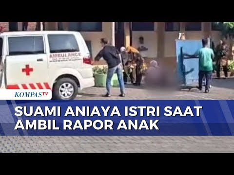 Suami Tusuk Istri saat Ambil Rapor Anak di Sekolah, Pelaku Ditangkap Polisi