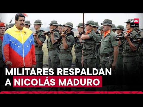 Fuerzas Armadas de Venezuela expresaron “absoluta lealtad y apoyo incondicional” a Nicolás Maduro