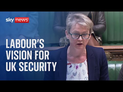Yvette Cooper outlines Labour’s vision for future security