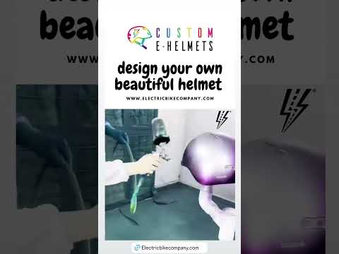 Create your own beautiful e-Helmet https://electricbikecompany.com