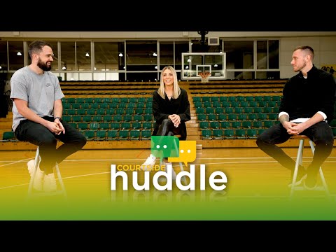 NBA Finals with Mitch Creek & Maddie Garrick | Courtside Huddle video clip