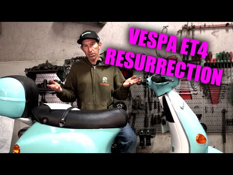 Resurrecting a Y2K Era Vespa ET4 Scooter