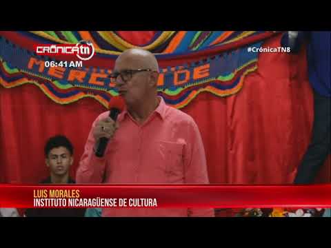 INC reconoce aporte cultural del maestro Bosco Canales en Masaya - Nicaragua