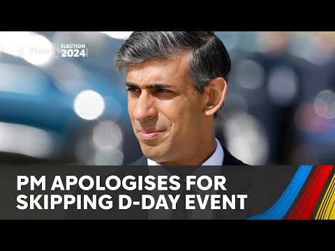 Leaving D-Day events early was a 'mistake' says Prime Minister