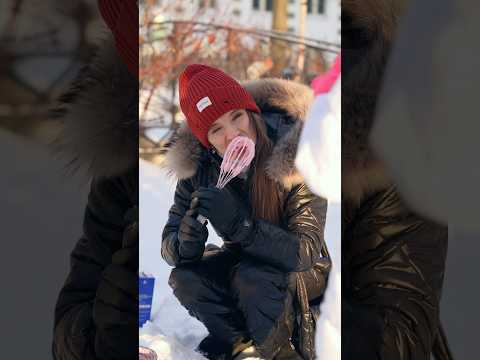 Сделала мороженое на улице! Оцени от 1 до 10