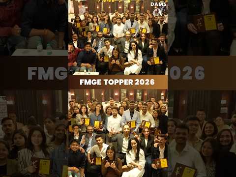 a glimpse of the FMGE Success Party – Jan 2026… #damsfmge #fmge #damsdelhi #damsalpha #damsfamily