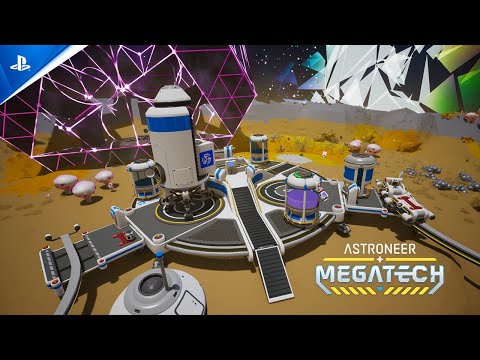 Astroneer - Megatech Release Date Trailer | PS4 Games