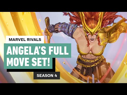 Marvel Rivals: Angela Gameplay - Full Move Set Breakdown (Season 4)