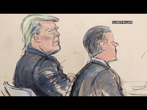 Trump turns fraud trial into campaign stop