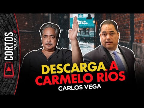 CARLOS VEGA reacciona a comparación de Carmelo Ríos entre PR y RD