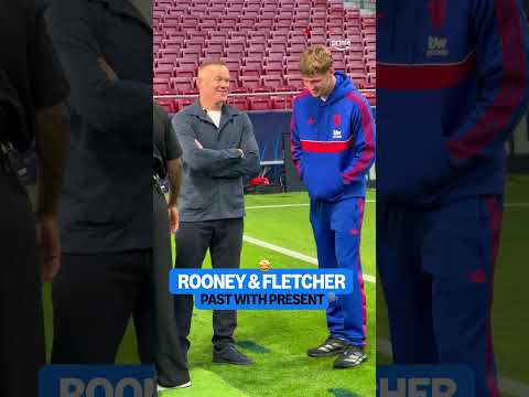 ROONEY chats with TYLER FLETCHER 🗣🤩