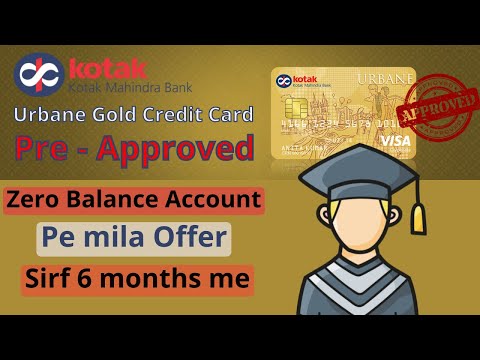 Student ko mila Pre - Approved Credit Card 😱 | Kotak 811 credit card 🔥