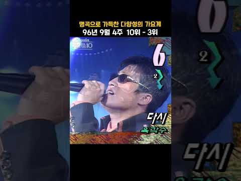 [#Shorts] 가요톱10 1996년 9월 4주차 10위 - 4위 | KBS 19960925  방송