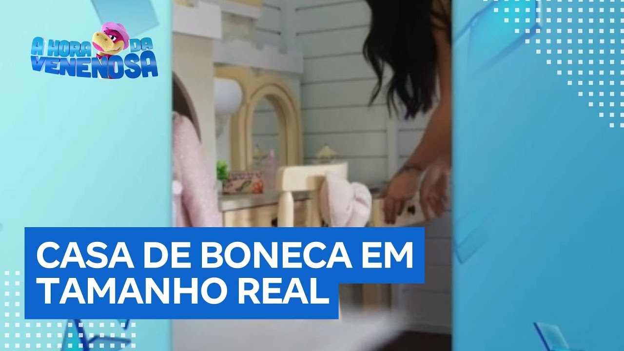 Bruna Biancardi ostenta casa de boneca de R$ 100 mil e em tamanho real para as filhas