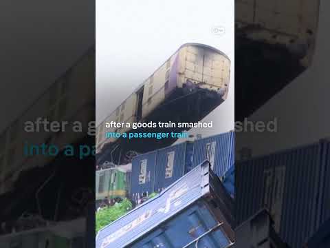 Deadly train collision in India | DW Shorts