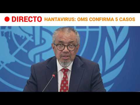 🔴 DIRECTO | LA OMS ofrece una sesión INFORMATIVA por el CRUCERO con HANTAVIRUS | RTVE Noticias